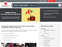 Tablet Screenshot of mauquoy.com